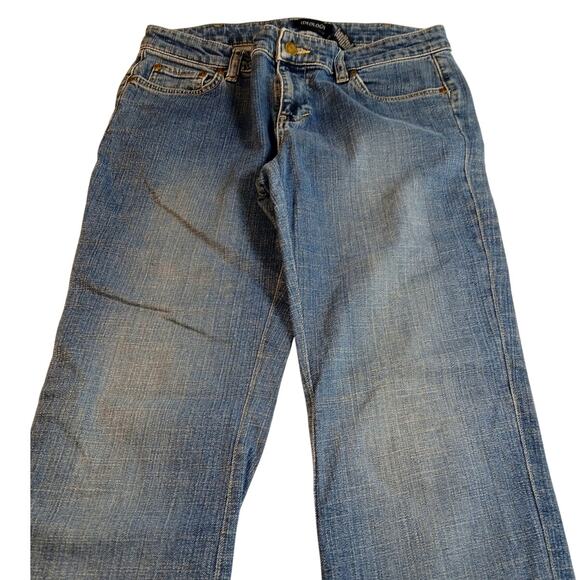 Ideology Women's Blue Denim Flare Leg Jeans - Size 12 - Great Condition! - Picture 1 of 6
